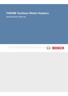 Bosch 520 HN Applications Manual