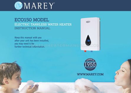 Marey ECO150 Instruction Manual with Specifications